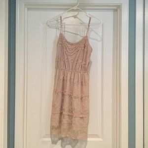Ivory lace dress